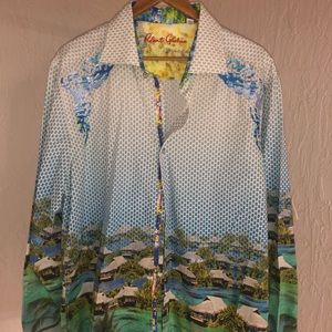 NEW W/O TAGS LIMITED EDITION ROBERT GRAHAM SHIRT